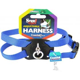 Coastal Pet Size Right Nylon Adjustable Harness - Blue (size: Small (Girth Size 18"-24"))