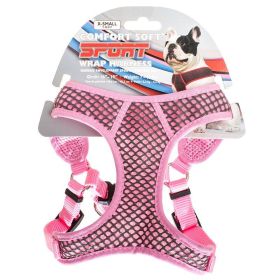 Coastal Pet Sport Wrap Adjustable Harness (Style: Pink)