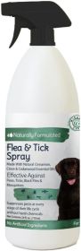 Miracle Care Natural Flea & Tick Spray for Dogs (size: 24 oz)