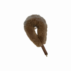 Shearling Fur Grip (Color: Camel)