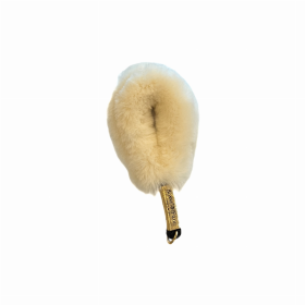 Shearling Fur Grip (Color: Cream)