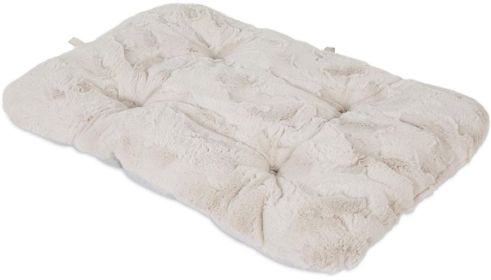 Precision Pet SnooZZy Cozy Comforter Kennel Mat - Natural (size: Medium (30" Crates))