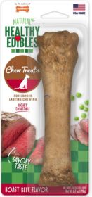 Nylabone Healthy Edibles Wholesome Dog Chews - Roast Beef Flavor (size: Souper (1 Pack))
