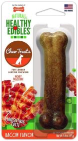 Nylabone Healthy Edibles Wholesome Dog Chews - Bacon Flavor (size: Regular (1 Pack))