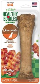 Nylabone Healthy Edibles Wholesome Dog Chews - Bacon Flavor (size: Souper (1 Pack))