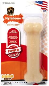 Nylabone Dura Chew Dog Bone - Original Flavor (size: Wolf (1 Pack))
