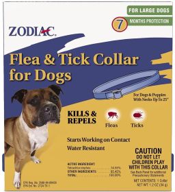 Zodiac Flea & Tick Collar for Large Dogs (Style: for Large Dogs)
