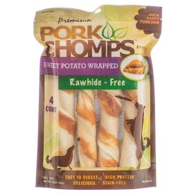 Pork Chomps Premium Pork Twistz (Style: Sweet Potato)