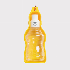 GF Pet  Water Bottle (Color: Yellow)