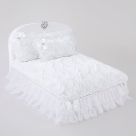 Enchanted Nights Dog Bed (Color: Snow White, size: One Size)