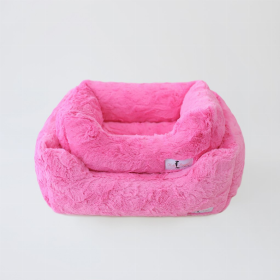 Bella Dog Bed (Color: Fuchsia, size: small)
