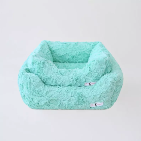 Bella Dog Bed (Color: Mint, size: small)