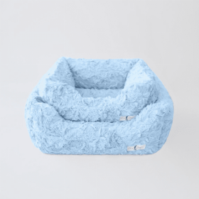 Bella Dog Bed (Color: Baby Blue, size: large)