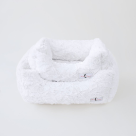 Bella Dog Bed (Color: Heaven, size: small)