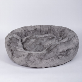 Amour Dog Bed (Color: Taupe, size: small)