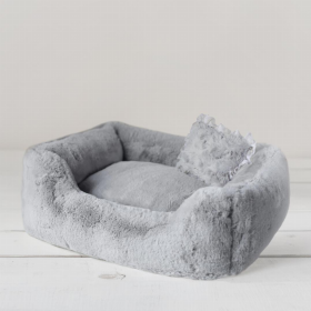 Divine Dog Bed (Color: Dove Grey, size: One Size)