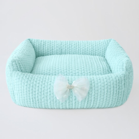 Dolce Dog Bed (Color: Ice, size: One Size)