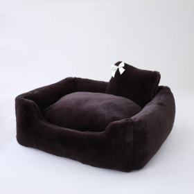 Divine Dog Bed (Color: Espresso, size: One Size)