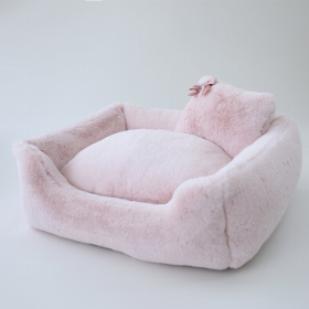 Divine Dog Bed (Color: Blush, size: One Size)