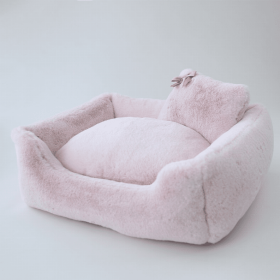 Divine Dog Bed (Color: Blush, size: One Size)