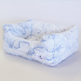 Whisper Dog Bed (Color: Blue Lotus, size: large)