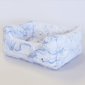 Whisper Dog Bed (Color: Blue Lotus, size: large)