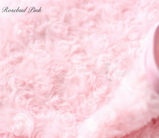 Rosebud Dog Blanket (Color: Pink, size: small)