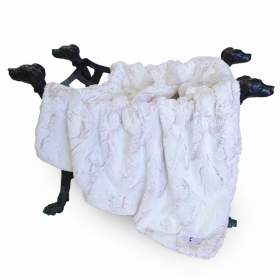 Whisper Dog Blanket (Color: Baby's Breath, size: large)