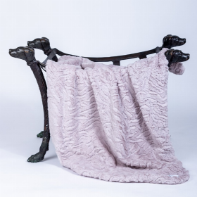 Cuddle Dog Blanket (Color: Pink Ice, size: small)