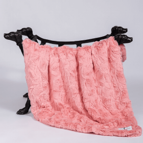 Cuddle Dog Blanket (Color: Peach, size: large)