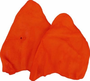 Flavored Cow Ears (Pack of 15) (Color: Beef, size: 5-6")