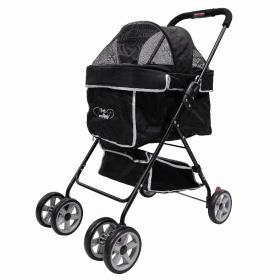 Pet and Pets Swift Pet Stroller (Color: Black)