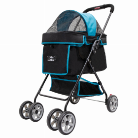 Pet and Pets Swift Pet Stroller (Color: Turquoise)