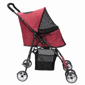 Pebble Pet Stroller (Color: Robin Red)