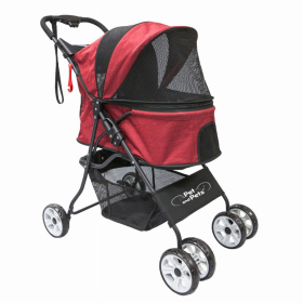 Catalina Pet Stroller (Color: Red Robin)