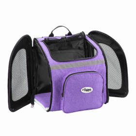 The Backpacker Pet Carrier (Color: Orchid)