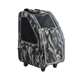 5-in-1 Pet Carrier (Color: Army Camo)