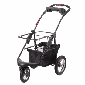 5-in-1 Pet Stroller (Color: Black)