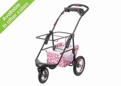 5-in-1 Pet Stroller (Color: Pink Camo)