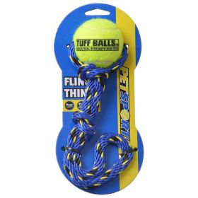 Petsport Tuff Ball Fling Thing Dog Toy (size: Medium (2.5" Ball))