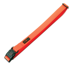 Adjustable Jogging Belt (Color: Orange, size: 28"-48"x1" Wide)