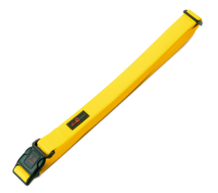 Adjustable Jogging Belt (Color: Yellow, size: 28"-48"x1" Wide)