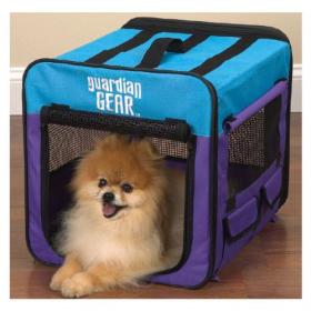 Guardian Gear Collapsible Crate (Color: Turqoise, size: XSmall)