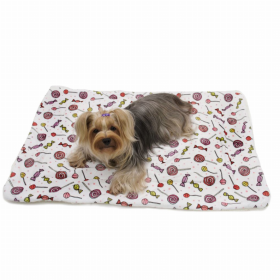 Ultra Soft Minky/Plush Blanket (Color: White, size: small)
