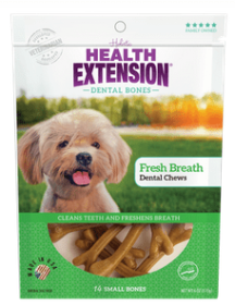 Dog Dental Bones (Color: Fresh Breath, size: Large Bones)