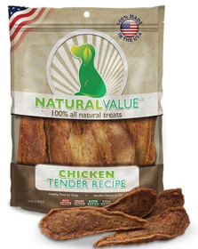 Soft Chew Tenders (Color: Chicken, size: 14 oz)