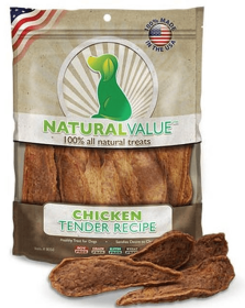 Soft Chew Tenders (Color: Chicken, size: 14 oz)