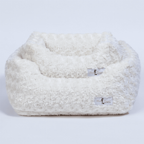 Rosebud Cream Bed (Color: Cream, size: large)