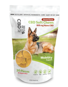 CBD Soft Chews Bacon Flavor Mobility Support (Style: 300 mg CBD)
