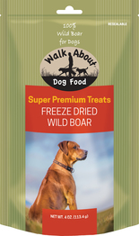 Walk About Dog Freeze Dried (Color: Wild Boar)